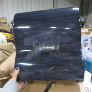One NEW San Jamar 10 Inch Hands Free Paper Towel Dispenser.  #T7100TBK