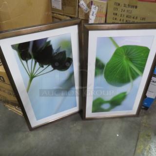 NEW Framed Pictures. 2XBID