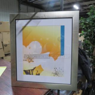 21.5X24 Framed Picture. 5XBID