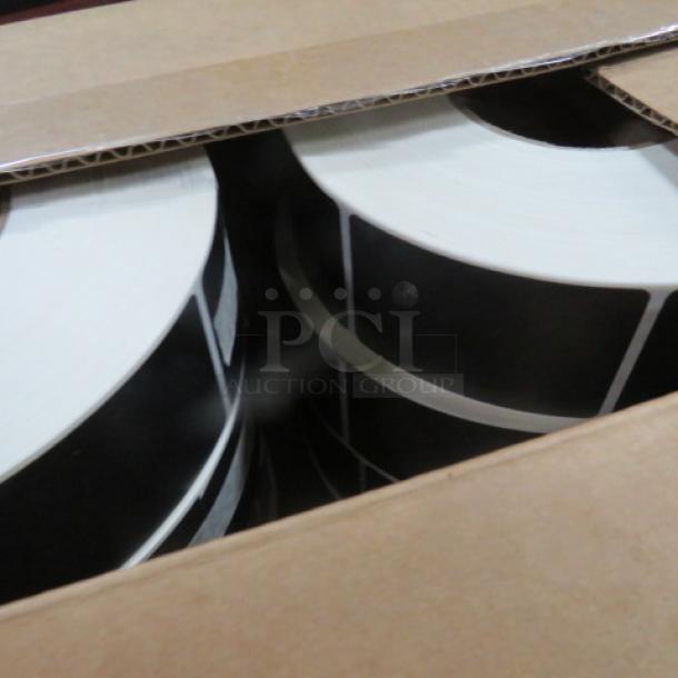 One Lot Of 8 Rolls Of 2X3 Thermal Stickers. - Image 1 of 1