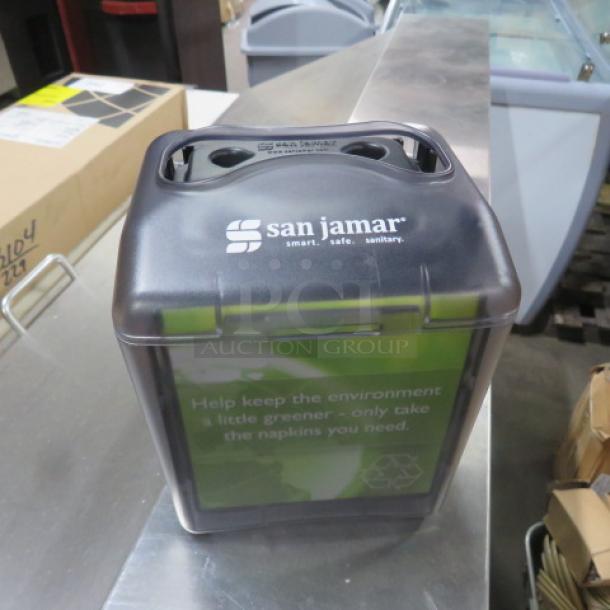 NEW San Jamar Table Top Napkin Dispenser. #H4006TBK. 4XBID - Image 1 of 1