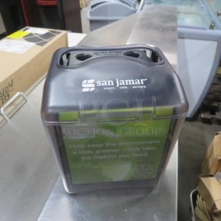 NEW San Jamar Table Top Napkin Dispenser. #H4006TBK. 4XBID