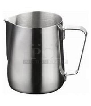 NEW 12oz Stainless Steel Supera Frothing Pitcher. 6XBID #FP-12