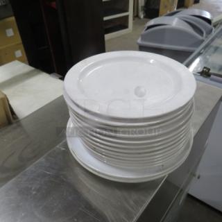 One Lot Of Assorted Melamine Plates