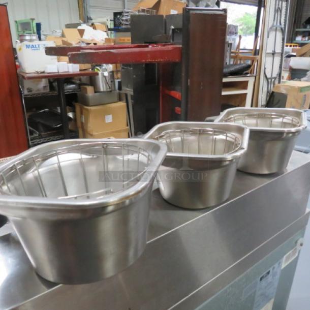 Stainless Steel Filter Basket. 3XBID - Image 1 of 1