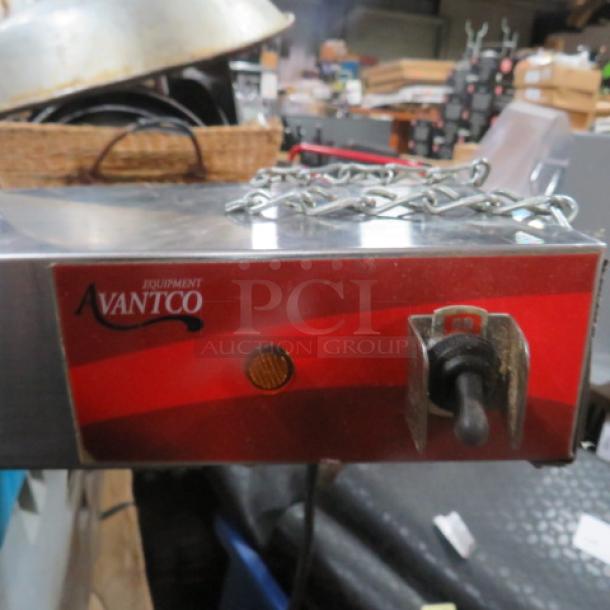 One Avantco 36 Inch Food Warmer. #ISW-36-TGL-CP. 120 Volt. - Image 2 of 3