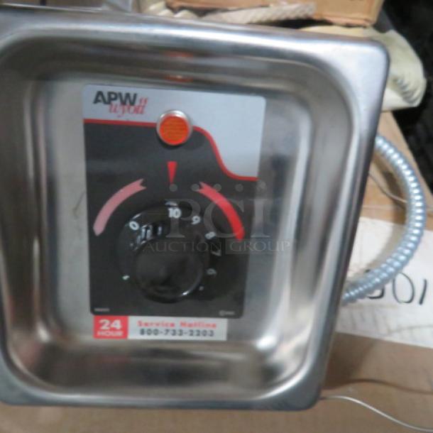 One NEW APW Wyott Electric Drop In Well. #5M-50 - Image 2 of 2