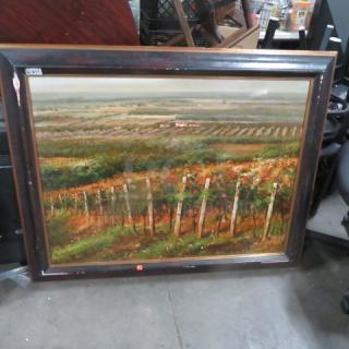 One 47X38 Framed Picture.