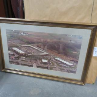 One 44X28.5 Framed Picture.