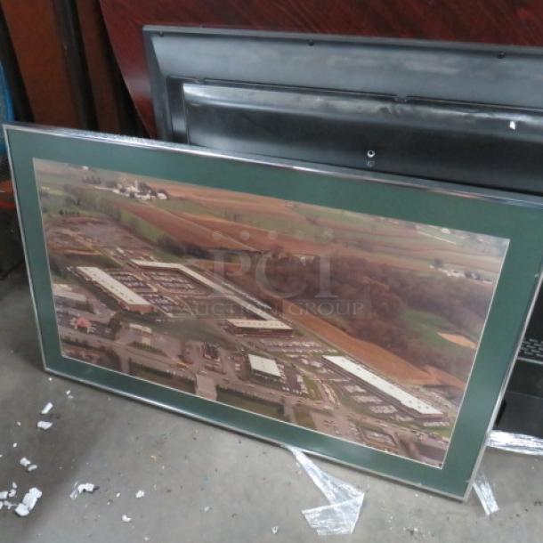 One 39X23 Framed Picture. - Image 1 of 1