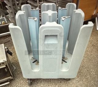 One Metro Plate Cart On Casters. #pcd11a.
