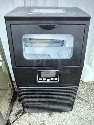 One Cooler Depot 84lb Commercial Ice Maker. Model# HZB-38F. 120 Volt. 13.5X13X24