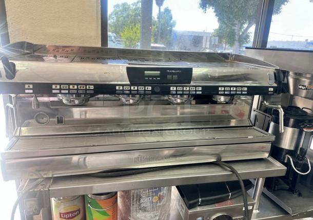 Commercial 4 Group Espresso Machine Tested and Working! - Image 6 of 9