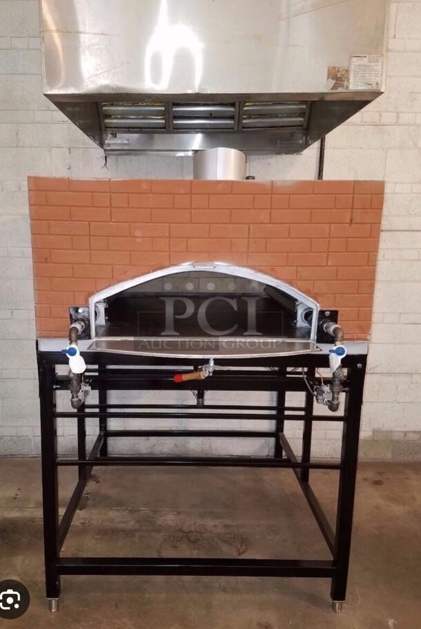 Late Model Bimatic Model PO-48B Commercial Bread/Pizza Gas Deck Oven NSF Tested and Working! - Image 1 of 19