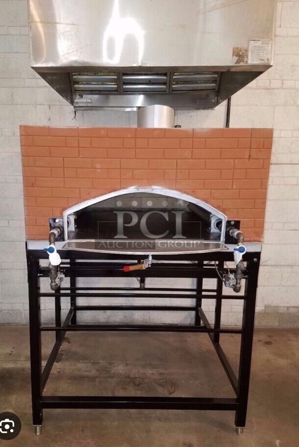 Late Model Bimatic Model PO-48B Commercial Bread/Pizza Gas Deck Oven NSF Tested and Working! - Image 2 of 19