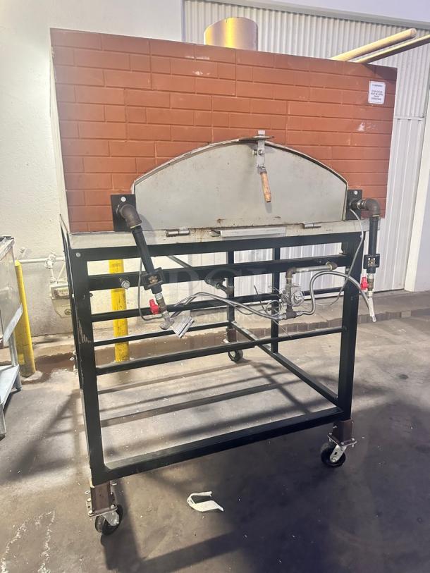 Late Model Bimatic Model PO-48B Commercial Bread/Pizza Gas Deck Oven NSF Tested and Working! - Image 4 of 19