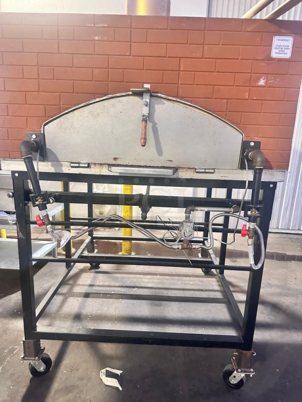 Late Model Bimatic Model PO-48B Commercial Bread/Pizza Gas Deck Oven NSF Tested and Working! - Image 6 of 19