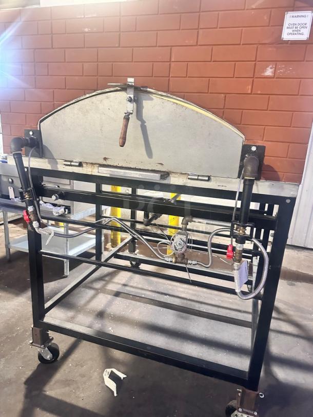 Late Model Bimatic Model PO-48B Commercial Bread/Pizza Gas Deck Oven NSF Tested and Working! - Image 7 of 19