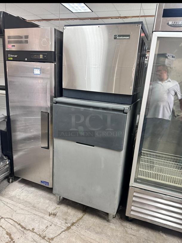 Scotsman 500 Lb Per Day Commercial Ice Machine 115 Volt Tested and Working! - Image 1 of 7