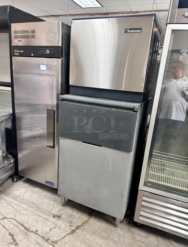 Scotsman 500 Lb Per Day Commercial Ice Machine 115 Volt Tested and Working! - Image 3 of 7