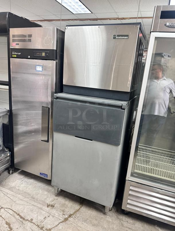 Scotsman 500 Lb Per Day Commercial Ice Machine 115 Volt Tested and Working! - Image 4 of 7