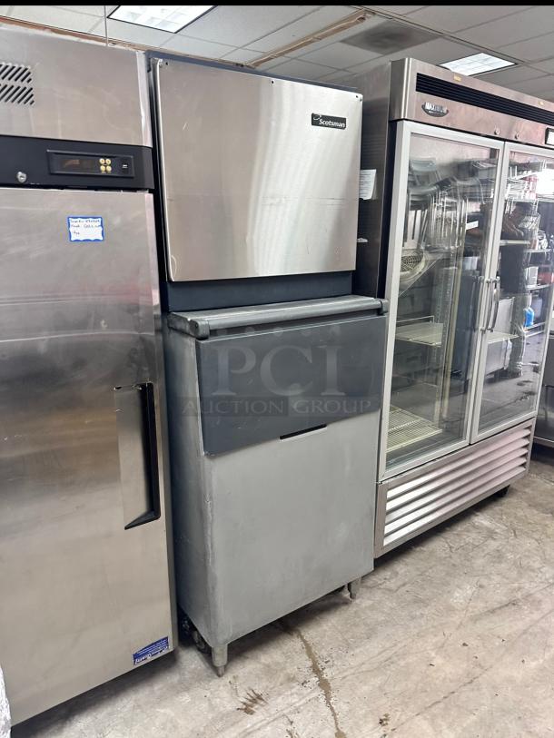 Scotsman 500 Lb Per Day Commercial Ice Machine 115 Volt Tested and Working! - Image 5 of 7