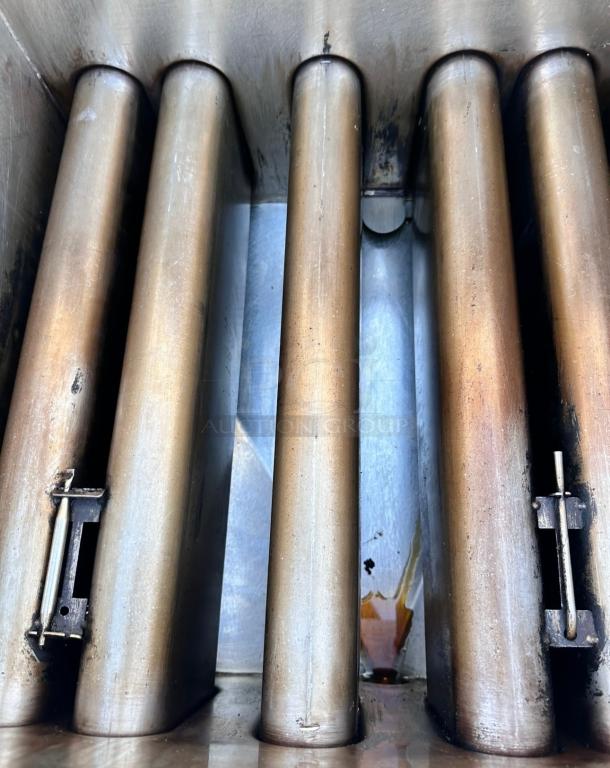 Late Model Frymaster Commercial Double Gas Fryer With Filter Tested and Working! - Image 5 of 9