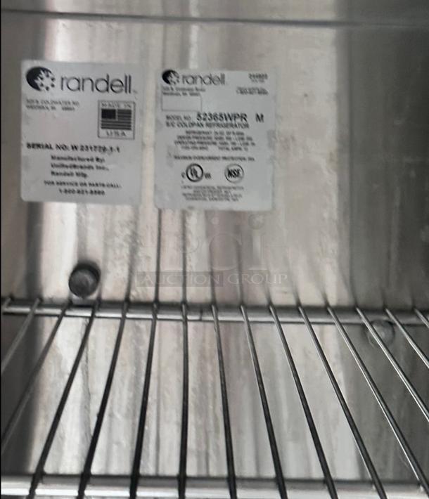 Commercial 72" Pizza Table 115 Volt Tested and Working! - Image 8 of 10