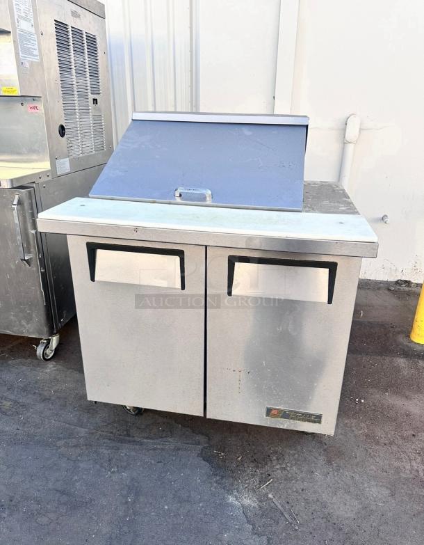True Commercial 36" Sandwich Table Tested and Working! - Image 2 of 3