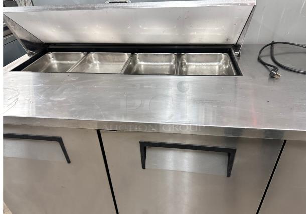 True 72" Sandwich Table Tested and Working! - Image 3 of 10