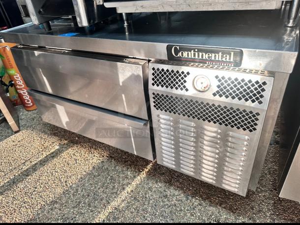 Continental Commercial 48" Chef Base 115 Volt Tested and Working! - Image 7 of 7