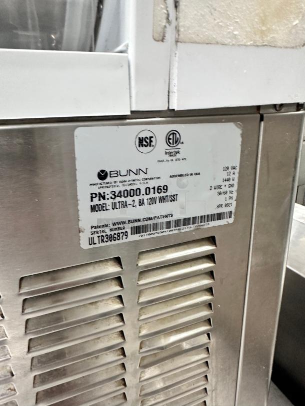 Bunn Commercial Slushy Machine Tested and Working! - Image 8 of 8