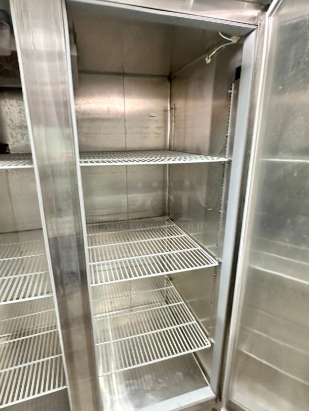 Delafield Commercial Three Door Refrigerator Tested and Working - Image 8 of 9