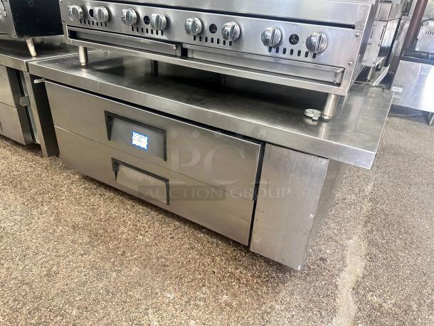 True 52"Commercial Refrigerated Chef Base Tested and Working! - Image 2 of 7