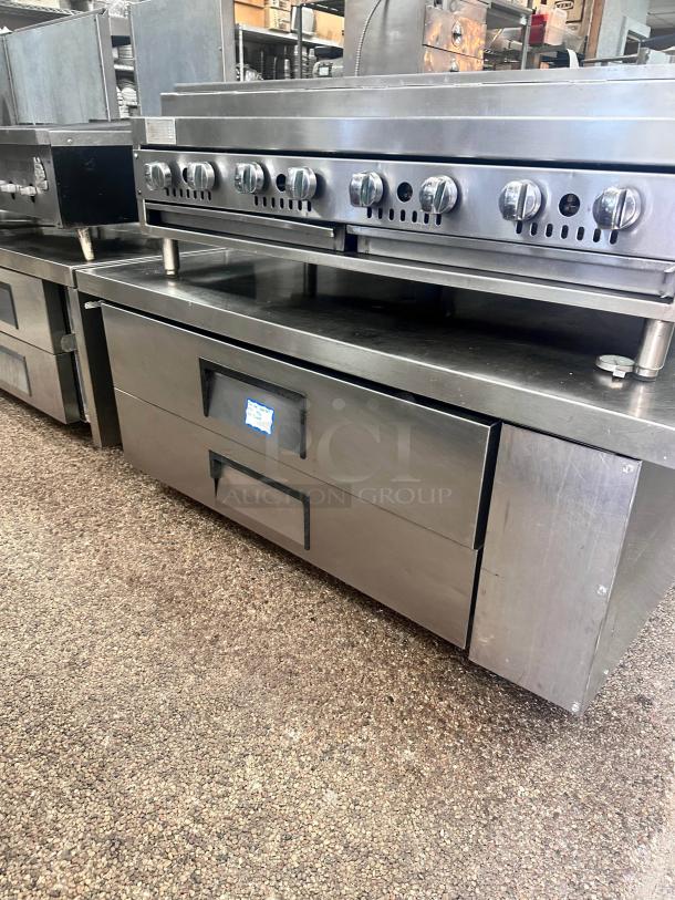 True 52"Commercial Refrigerated Chef Base Tested and Working! - Image 5 of 7