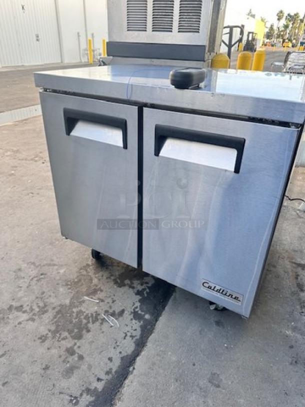 Commercial 36" Under Counter Refrigerator - Image 2 of 7