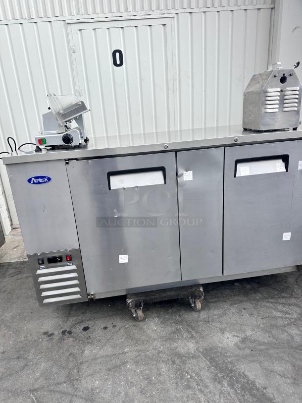 Commercial 69" Back Bar Refrigerator Tested and Working! - Image 4 of 7