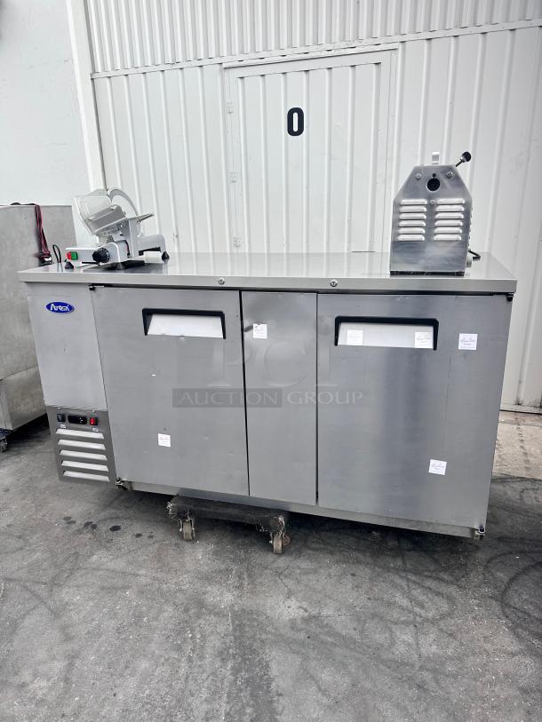 Commercial 69" Back Bar Refrigerator Tested and Working! - Image 6 of 7