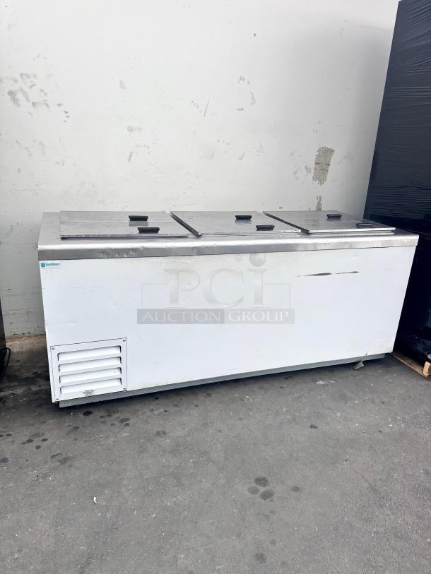 Commercial 80" Ice Cream Freezer Tested and Working! - Image 6 of 9