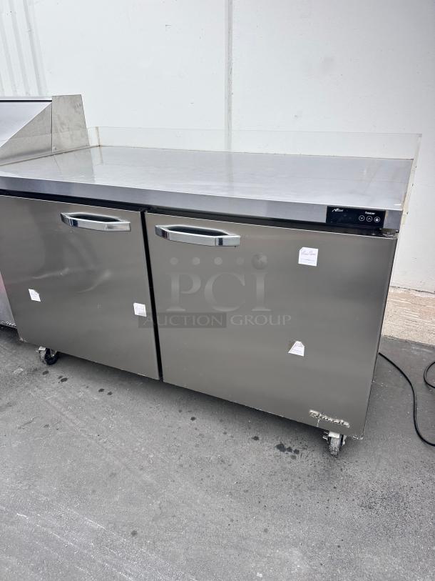 Commercial 60" Two Door Under Counter Freezer Tested and Working! - Image 4 of 7
