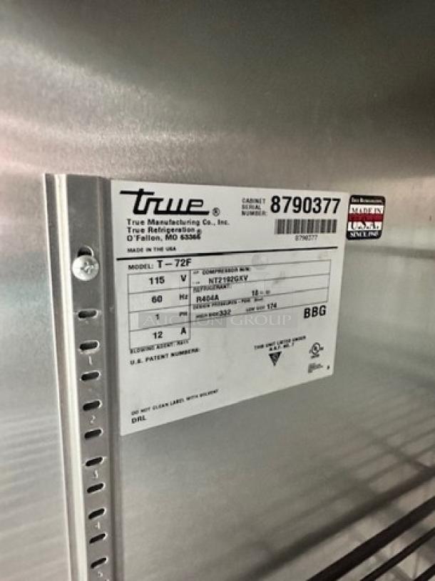 True Commercial Three Door Freezer Tested and Working! - Image 7 of 9