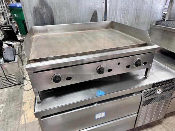 Jade Commercial 36" Thermostatic Gas Griddle Tested and Working! - Image 1 of 2