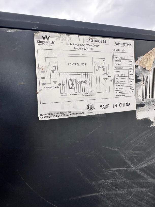 Commercial Wine Cooler Tested and Working! - Image 6 of 9
