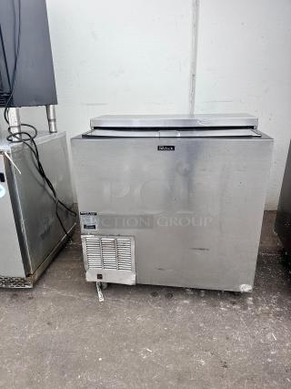 Perlick FR36 36" Black Glass Froster 115v Tested and Working!