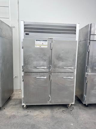 Late Model Traulsen Commercial Double Door Refrigerator Tested and Working!