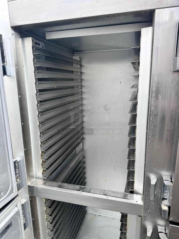 Late Model Traulsen Commercial Double Door Refrigerator Tested and Working! - Image 8 of 10