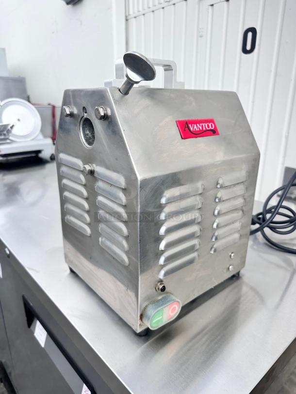 Avantco Commercial Meat Grinder Tested and Working! - Image 2 of 5