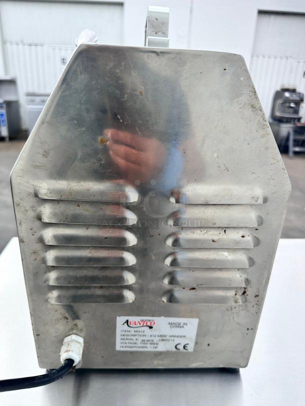 Avantco Commercial Meat Grinder Tested and Working! - Image 3 of 5