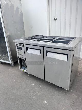 Turbo Air JBT-48-N 47" Stainless Steel Refrigerated Buffet Display Table 115v Tested and Working!