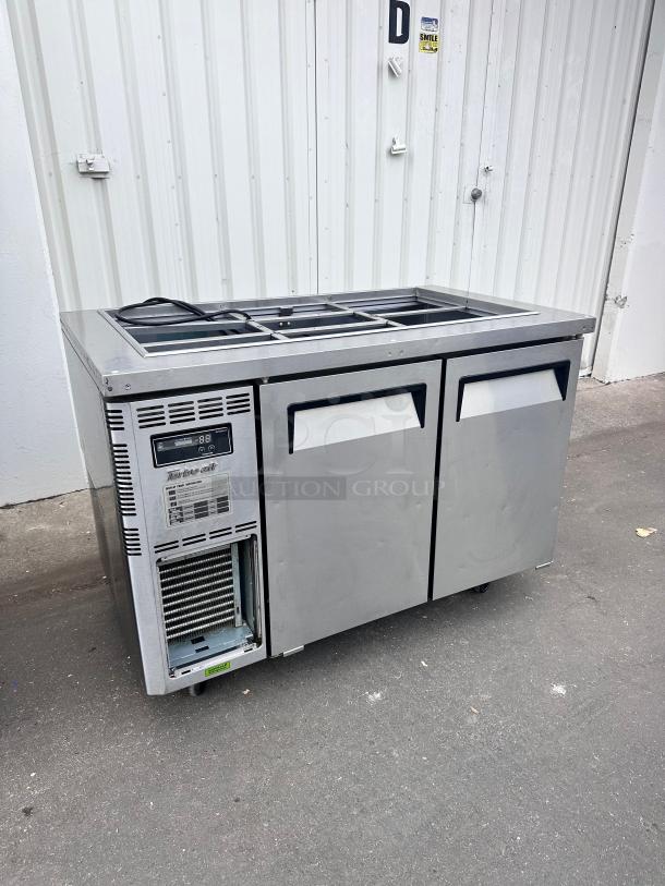 Turbo Air JBT-48-N 47" Stainless Steel Refrigerated Buffet Display Table 115v Tested and Working! - Image 6 of 8